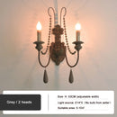 Country French Retro Wall Lamp for Living Room with Ljojo Brand