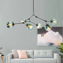 Ljojo Luxe Gold Glass Ball Pendant Lights for Stylish Home Dining Decor