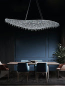 Ljojo Luxe Crystal Chandelier: Modern Italian Design for Living Room Villa Hall