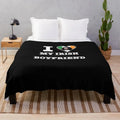 Hozier Irish Boyfriend Throw Blanket by Ljojo Hairys - Decorative Sofa Blanket