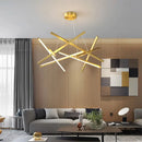 Ljojo LED Chandelier for Modern Simple Living Room Indoor Lighting