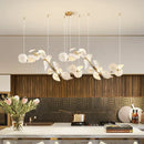 Ljojo Luxury Art Ceramics LED Chandeliers for Modern Decor