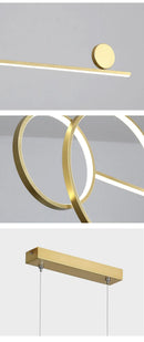 Nordic Led Chandelier for Dining Room Kitchen Island Pendant Light by Ljojo Home Decor Lighting