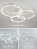 Ljojo 2023 Nordic LED Ceiling Lamp for Modern Living Room and Bedroom