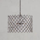 Luxury Gold K9 Crystal Chandelier for Bedroom Dining Room | Elegant Round Pendant Light by Ljojo