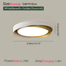 Ljojo Minimalist Ceiling Lights Round Dining Room LED Lamps - 2025 New Home Master Bedroom