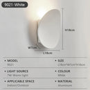LED Wall Lamp Indoor Outdoor IP65 Waterproof White Black Modern Minimalist Aluminum Home Light Garden Light