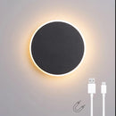 Ljojo LED Wall Lamp: Battery Charging, Touch Switch, 3 Brightness Levels