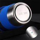 Ljojo 304 Stainless Steel Coffee Cup with Cover, Portable Travel Mug, 350ml