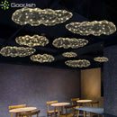 Ljojo Luxury Bubble Cloud LED Pendant Chandelier for Living Dining Room Home Decor