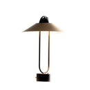 Modern Minimalist Bamboo Hat Vertical Lamp | Designer Bedroom Floor Light by Ljojo