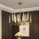 Ljojo Luxe Bar Dining Room Chandelier - High-End Crystal Light