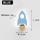 LED Wall Lamp Nordic Moon Star Model Wall Light Home Decor Bedroom Sconce by Ljojo.