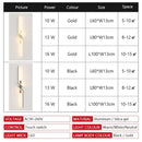 Ljojo LED Strip Wall Lamp with Remote Dimming for Home Indoor Lighting