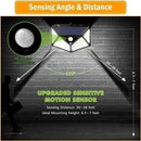 Ljojo 100 LED Solar Wall Light Outdoor Motion Sensor Garden Street Lamp