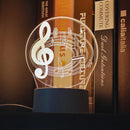 3D Le Fu Night Light | USB Warm Desk Lamp for Home Decor | Ljojo