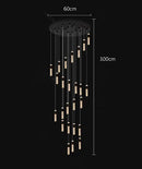 Ljojo LED Ring Pendant Light for Modern Home Decor and Indoor Lighting