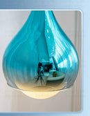 Ljojo LED Water Droplet Ceiling Chandelier: Modern Living Room Bedroom Pendant Lamp