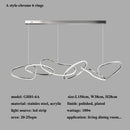 Modern Irregular Ring LED Pendant Light Chandelier - Ljojo