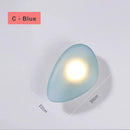 Ljojo LED Wall Lamp: Wabi Sabi Style Minimalist Bedroom Lighting