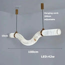 Modern Led Pendant Lamp Minimalist Designer for Living Room Bedroom Dining Room by Ljojo