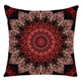Ljojo Mandala Print Flax Pillowcase 45*45cm - National Wind Home Decor