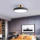 Ljojo Macaron LED Ceiling Light: Modern, Simple, Remote Dimming Chandelier for Bedroom, Living Room
