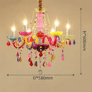 Modern Crystal Chandelier Pendant Light for Bedroom Living Room by Ljojo