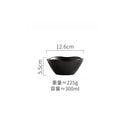 Ljojo Matte Striped Ceramic Deep Plate Set - Creative Tableware for Restaurants