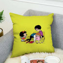 Ljojo 45x45 Short Plush Cushion Cover for Bed, Sofa, Car - 45*45 Throw