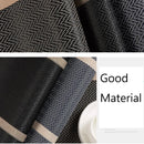 Ljojo 30x45cm Luxe Woven Vinyl Placemats for Kitchen & Dining