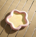 Ceramic Heart Dessert Plate Set by Ljojo - Cute Breakfast Tableware Home Inventory