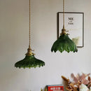 Green Glass Modern Pendant Lamp Chandelier Ljojo.