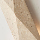 Ljojo Medieval Style Yellow Stone Wall Lamp for High-End Studio Atmosphere