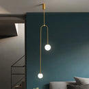 Ljojo™ Glass Ball Vertical Chandelier - Nordic Geometric Pendant Light