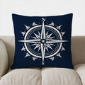 Ljojo Lighthouse & Nautical Waves Pillow Cover for Sofa, Bedroom, Car