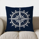 Ljojo Lighthouse & Nautical Waves Pillow Cover for Sofa, Bedroom, Car