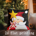 Cute Animal & Santa Pillows Pattern Cushion Cover for Ljojo - Sofa, Bedroom, Car