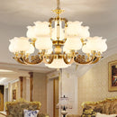 LED Contemporary Chandelier Luxury Living Room Restaurant Bedroom Villa Pendent Lamp by Ljojo