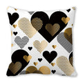 Heart Print Pillowcase for Home Decor by Ljojo - Love Cushion Cover