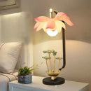 Contemporary Lotus Table Lamp Chinese Style for Living Room by Ljojo