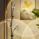 Ljojo Rainbow Contemporary Floor Lamp LED Stand Light Home Decor Bedroom Modern Decorations