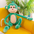 Ljojo Long Legged Animal Plush Toy Pillow - Lion Monkey Leg Doll Clip - Birthday Gift