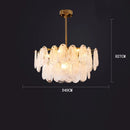 Ljojo Luxury Cloud Glass Chandelier for Living Room and Bedroom