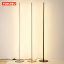 Ljojo Minimalist LED Floor Lamp Remote Control for Living Room Bedroom Study