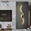 LED Wall Lamp Modern Bedrooms Indirect Lighting Ljojo Minimalist Living Room Decor Light