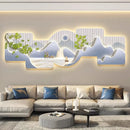 Ljojo LED Living Room Light Painting High-End Sofa Wall Art 2025 Luxury Model