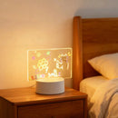 LED Acrylic Drawing Board Night Light DIY Gift - Ljojo