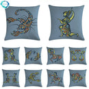 Gemini Libra Taurus Pillow Case by Ljojo: Linen Sofa Car Decorative Cover