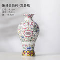 Ljojo™ Chinese Style Enamel Ceramic Vases Creative Home Office Decor